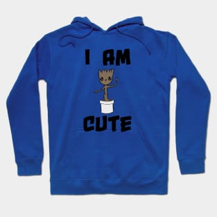 I am Cute Hoodie